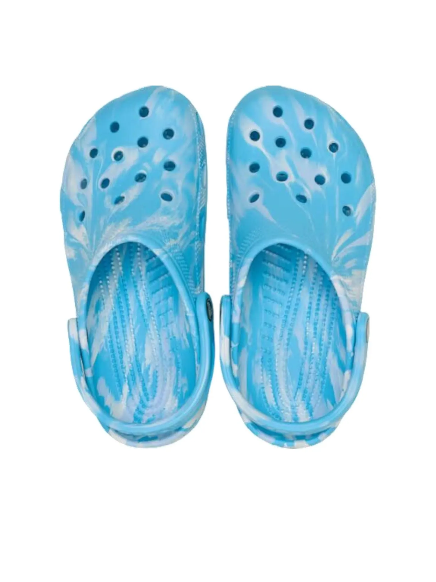 (WMNS) Crocs Classic Marbled Clog 'Tinted Glass' — изображение 3 из 6, мульти