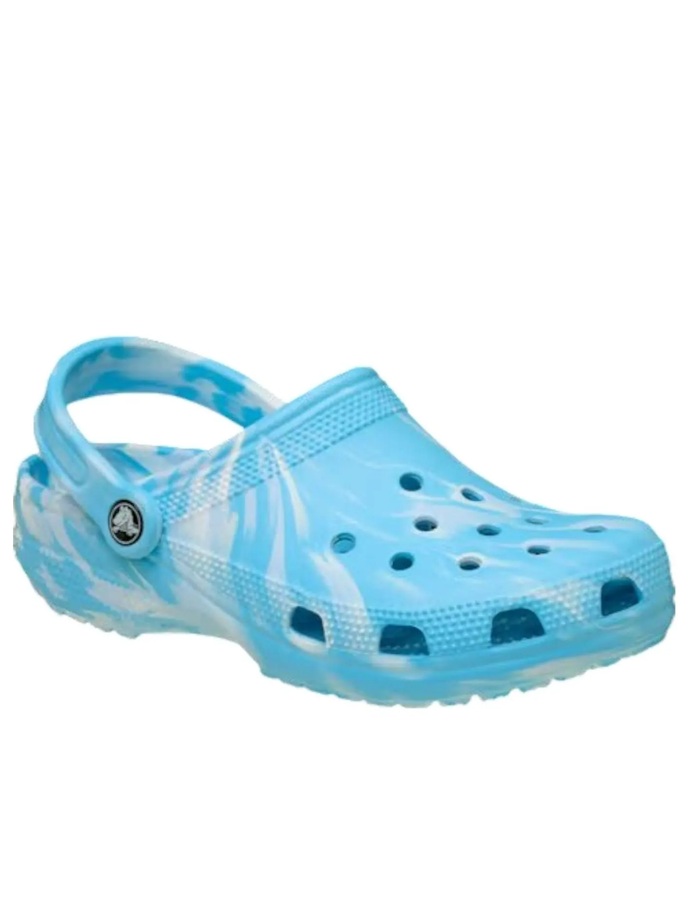 (WMNS) Crocs Classic Marbled Clog 'Tinted Glass' — изображение 6 из 6, мульти