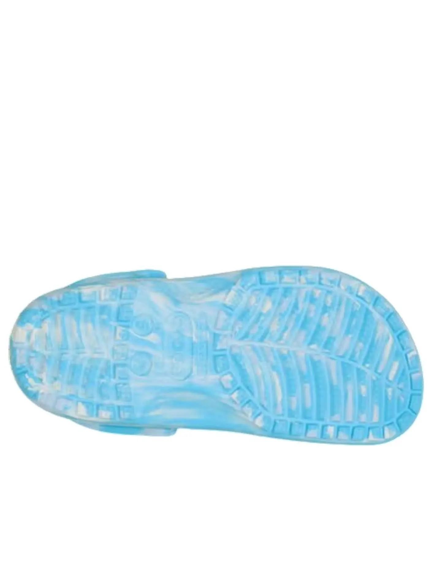 Сабо (WMNS) Crocs Classic Marbled Clog 'Tinted Glass' — изображение 5 из 6, синий