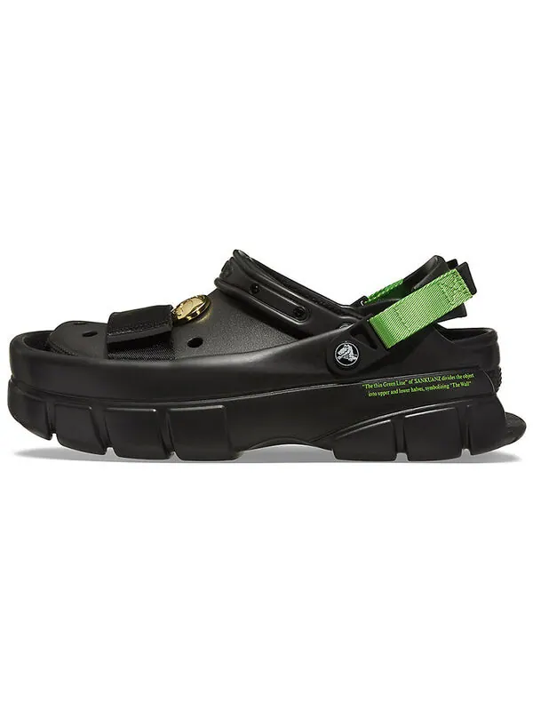 Сандалии sankuanz x clog 'black' Crocs — изображение 2 из 4, черный