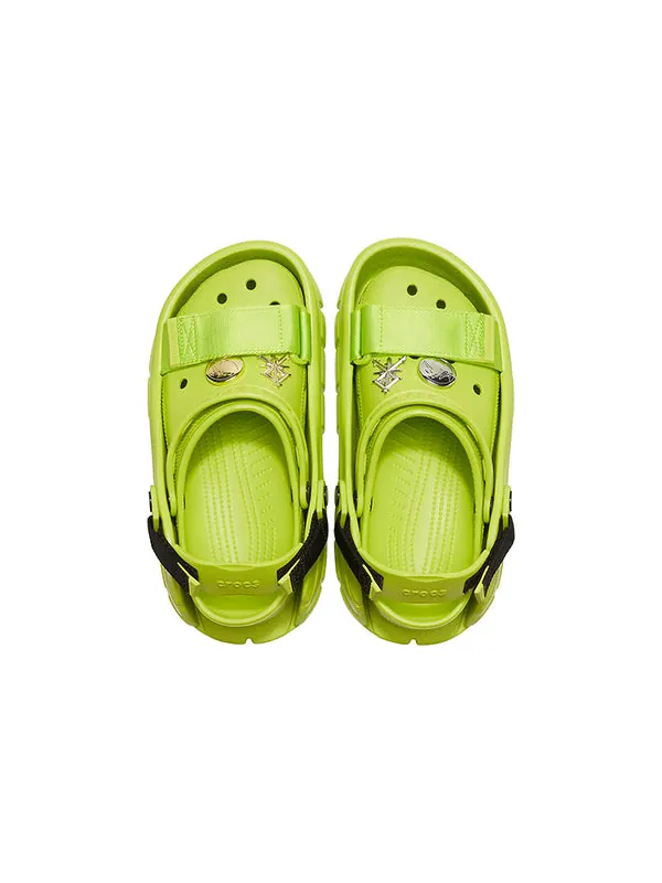 Сандалии sankuanz x clog 'lime punch' Crocs — изображение 4 из 4, зеленый