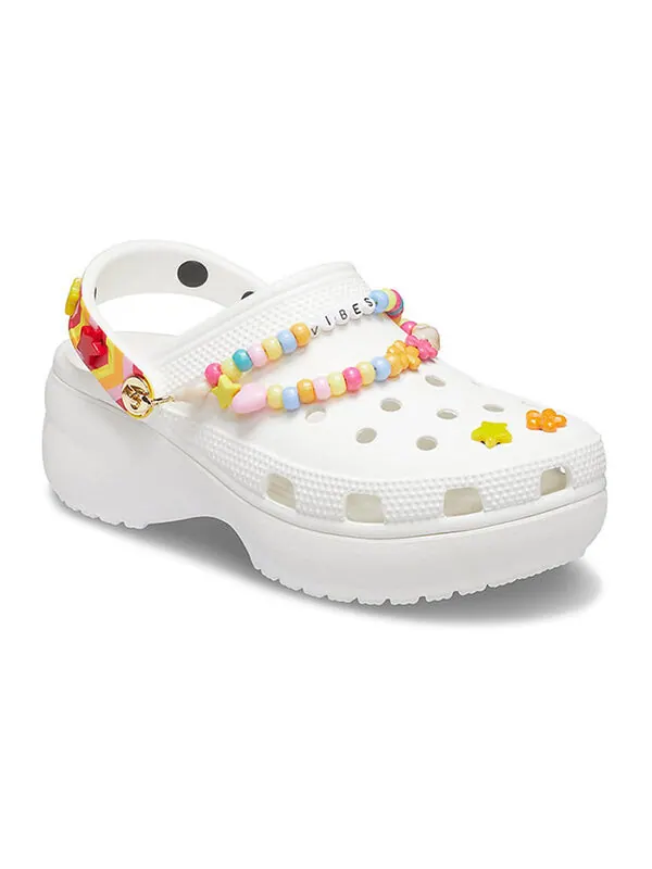 Сандалии breathable white sandals Crocs — изображение 3 из 4, белый