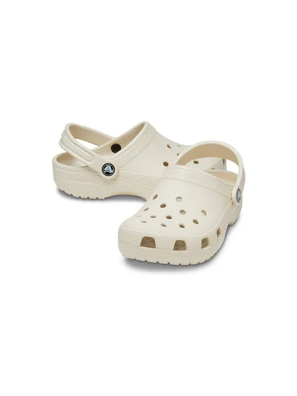 Кроссовки classic clog 'beige' Crocs — изображение 3 из 4, бежевый