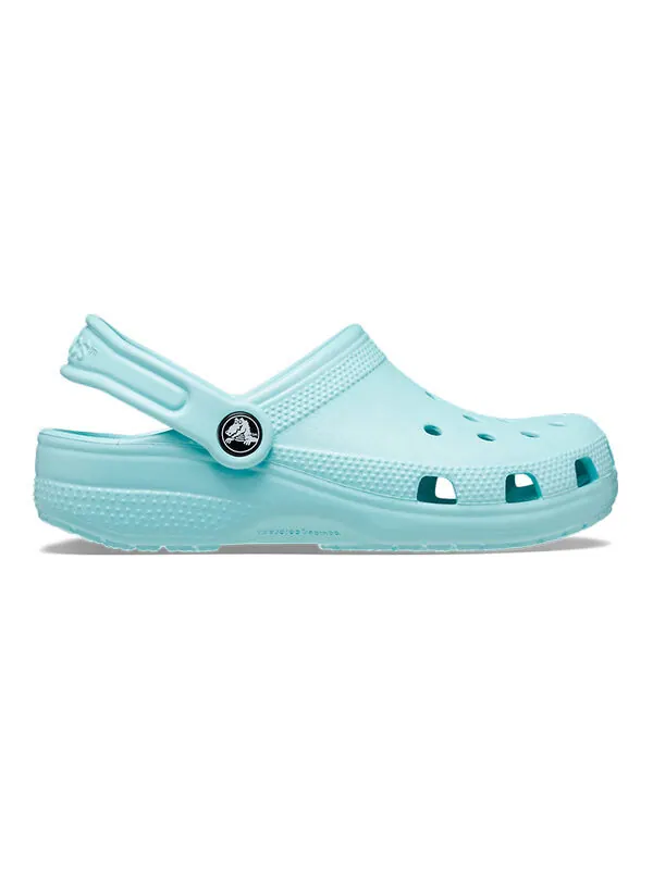 Кроссовки classic clog 'pure water' Crocs — изображение 2 из 4, светлый синий