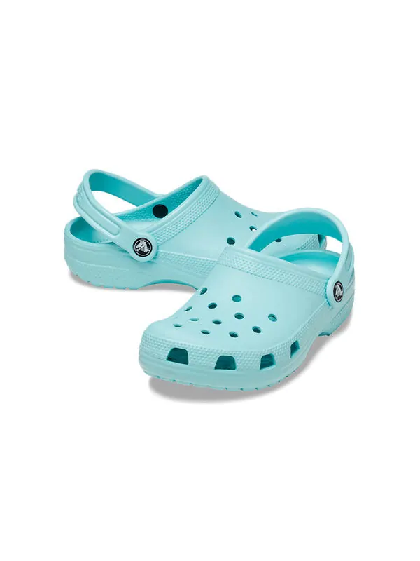 Кроссовки classic clog 'pure water' Crocs — изображение 4 из 4, светлый синий
