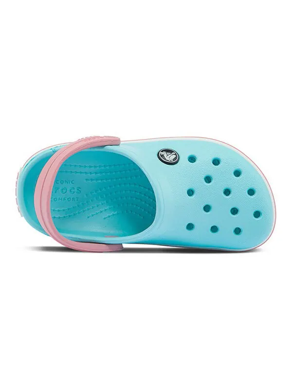 Сандалии crocband clogs k 'blue white' Crocs — изображение 3 из 4, синий/белый