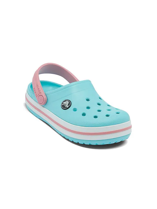 Сандалии crocband clogs k 'blue white' Crocs — изображение 4 из 4, синий/белый