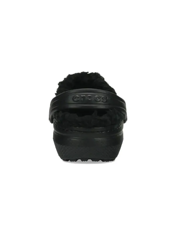 Кроссовки kids classic lined clogs 'black' Crocs — изображение 4 из 4, черный