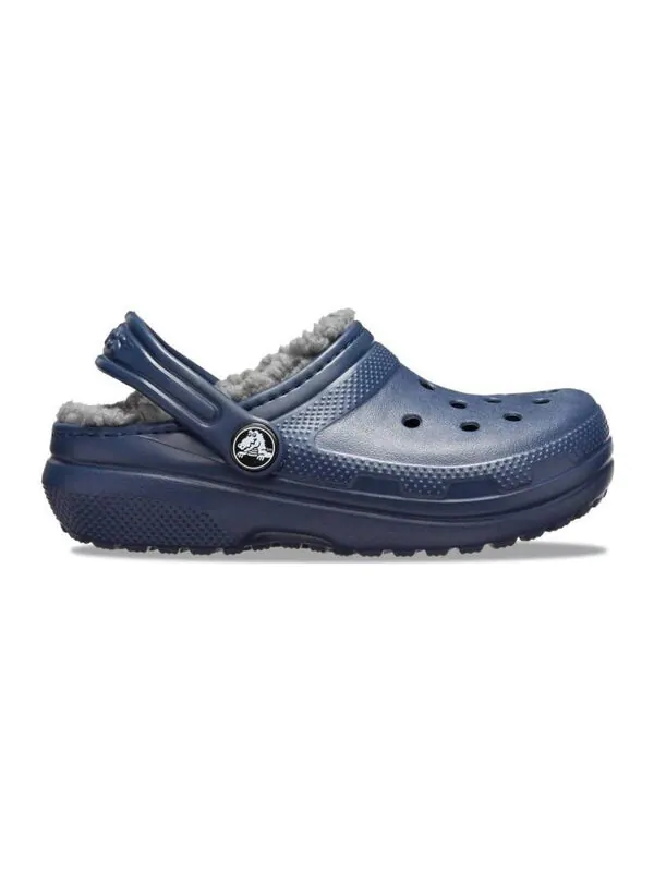 Кроссовки classic lined glitter clog 'blue' Crocs — изображение 2 из 4, синий