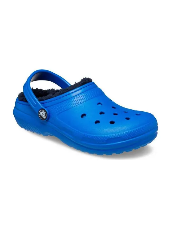 Кроссовки classic lined clog 'blue' Crocs — изображение 3 из 4, синий