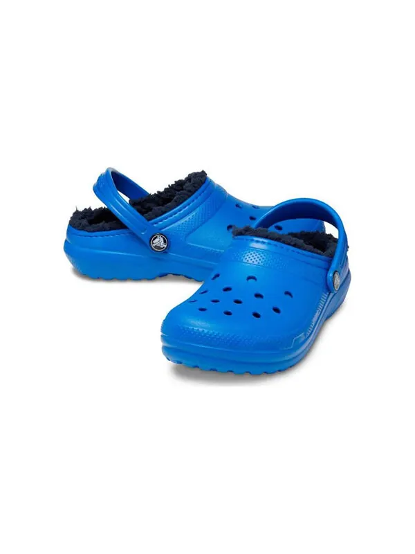 Кроссовки classic lined clog 'blue' Crocs — изображение 4 из 4, синий