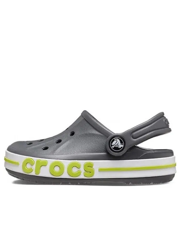 Кроссовки bayaband clog 'grey lime punch' Crocs — изображение 1 из 4, серый