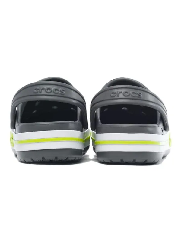Кроссовки bayaband clog 'grey lime punch' Crocs — изображение 4 из 4, серый