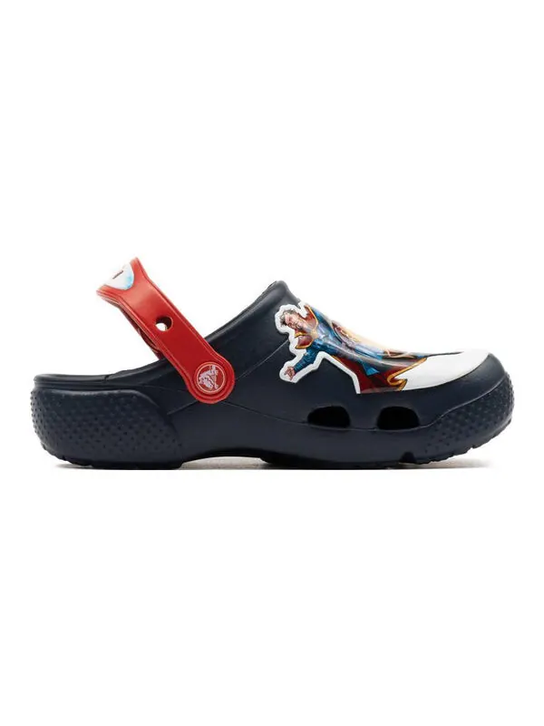 Сандалии marvel x classic clog 'avengers patch' Crocs — изображение 2 из 4, синий/черный/белый