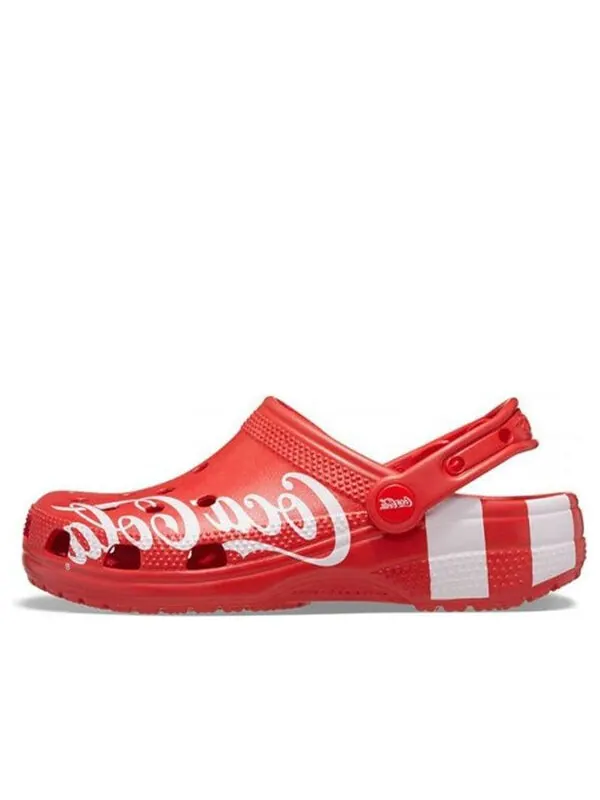 Сандалии coca-cola x classic clog 2 'red' Crocs — изображение 1 из 4, красный