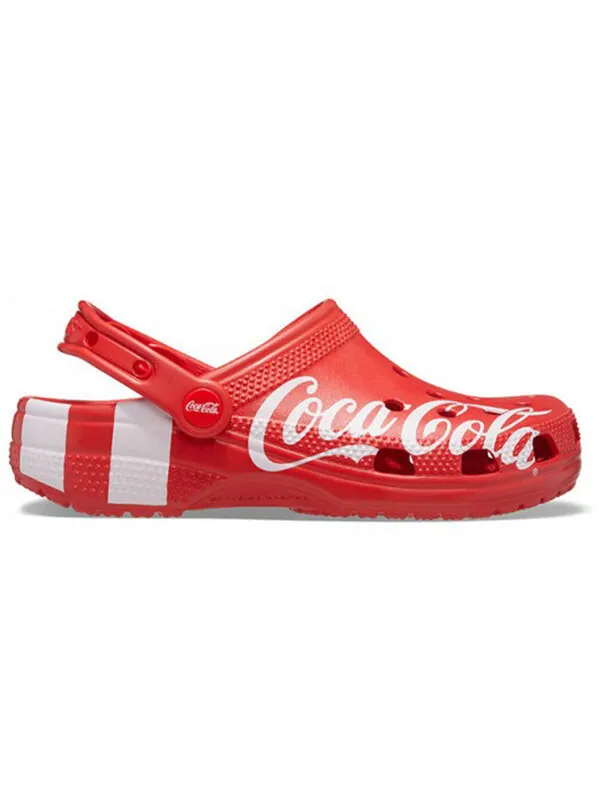 Сандалии coca-cola x classic clog 2 'red' Crocs — изображение 2 из 4, красный