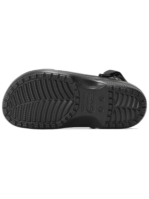Сандалии classic clog cozy breathable beach sandals black Crocs — изображение 4 из 4, черный