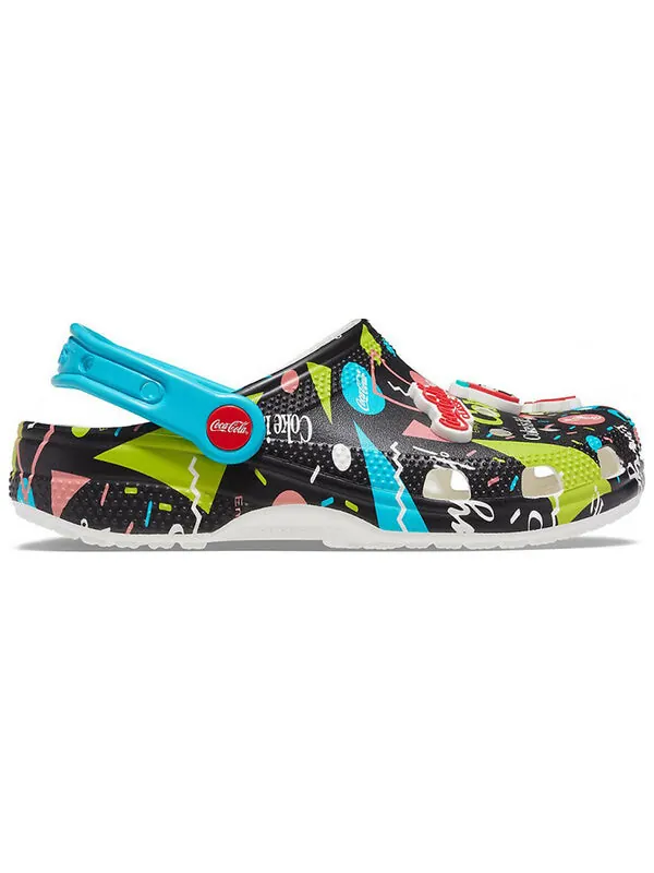 Сандалии coca-cola x classic clog ''90s - black' Crocs — изображение 3 из 4, черный