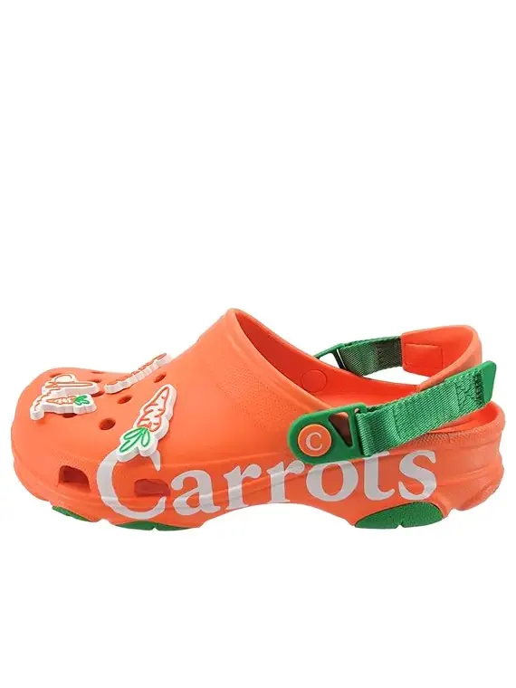 Кроссовки anwar carrots x clog 'orange' Crocs — изображение 1 из 1, оранжевый