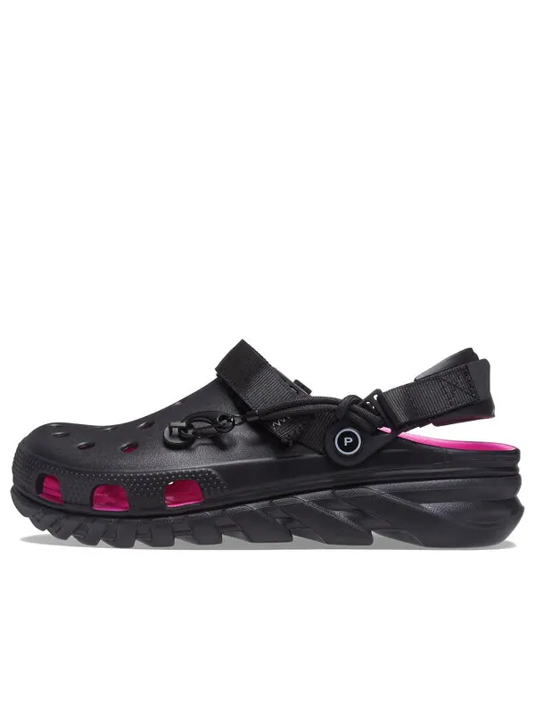 Кроссовки post malone x duet max clog 'black' Crocs — изображение 1 из 1, черный