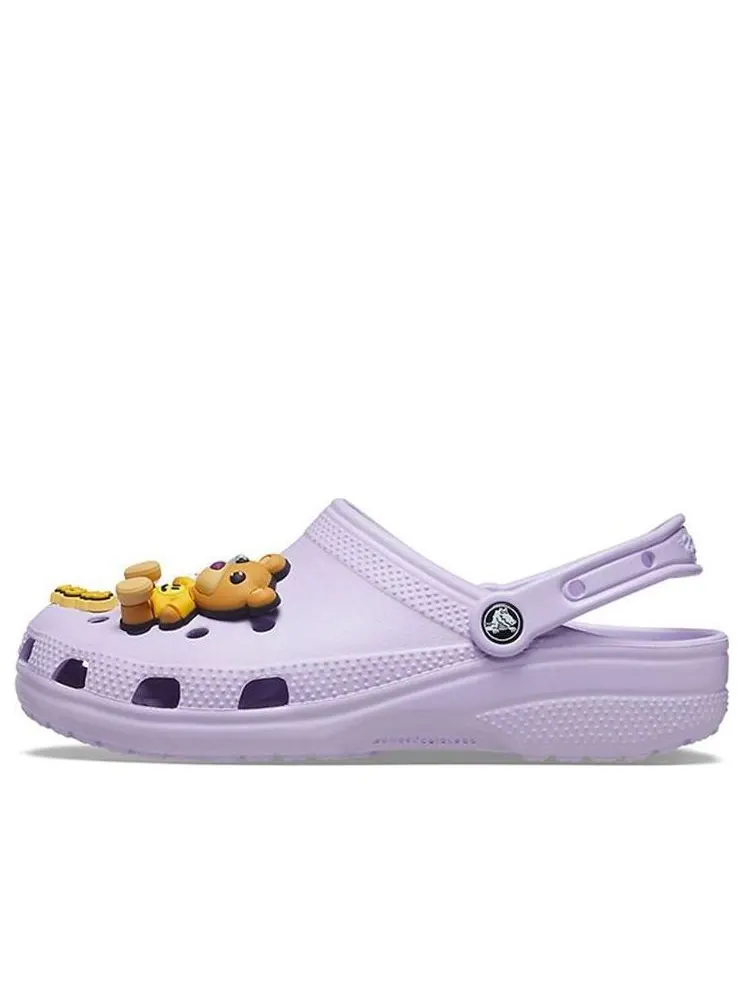 Сандалии Crocs Justin Bieber x Classic Clog 'Drew House - Lavander' — изображение 1 из 6, фиолетовый