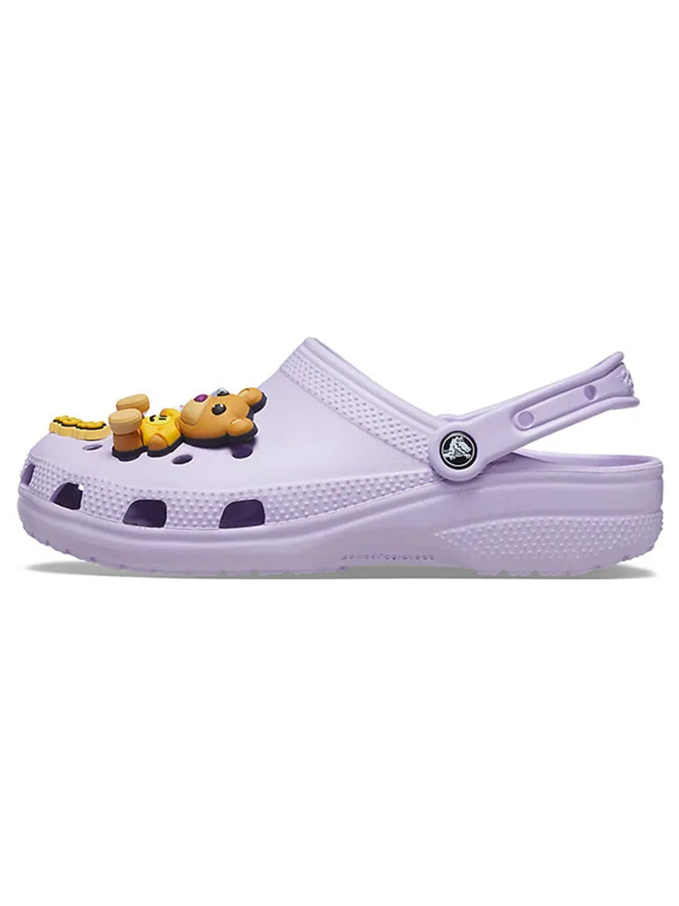 Сандалии Crocs Justin Bieber x Classic Clog 'Drew House - Lavander' — изображение 2 из 6, фиолетовый