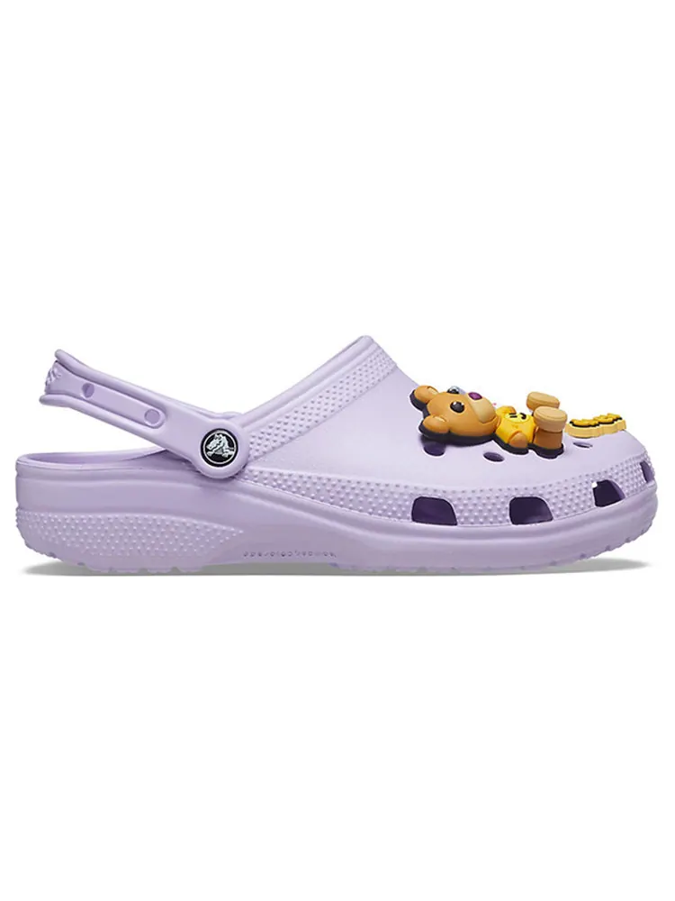 Сандалии Crocs Justin Bieber x Classic Clog 'Drew House - Lavander' — изображение 3 из 6, фиолетовый