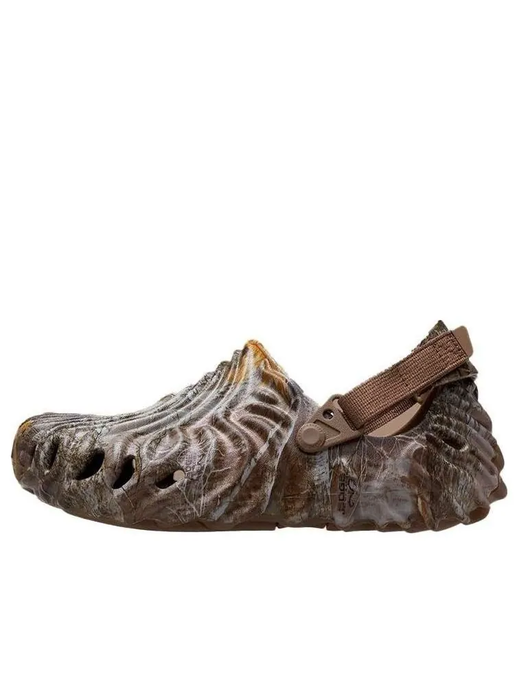 Сандалии Crocs Salehe Bembury x Realtree x Pollex Clog 'Edge Camo' — изображение 1 из 4, коричневый