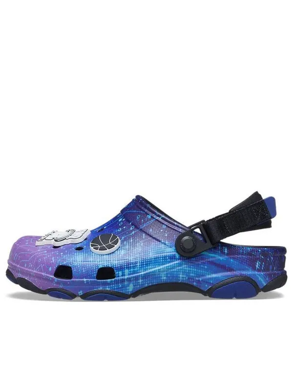 Кроссовки x space jam classic clogs 'a new legacy' Crocs — изображение 1 из 4, черный/фиолетовый