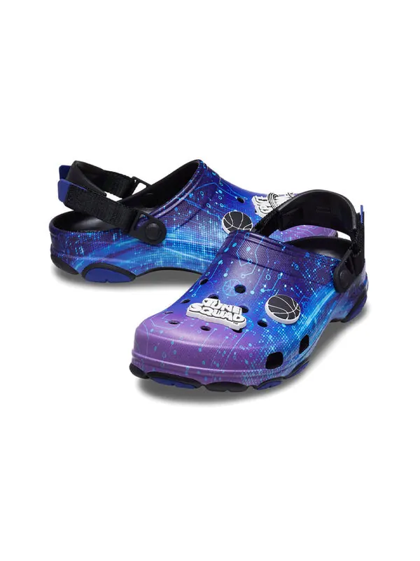 Кроссовки x space jam classic clogs 'a new legacy' Crocs — изображение 4 из 4, черный/фиолетовый