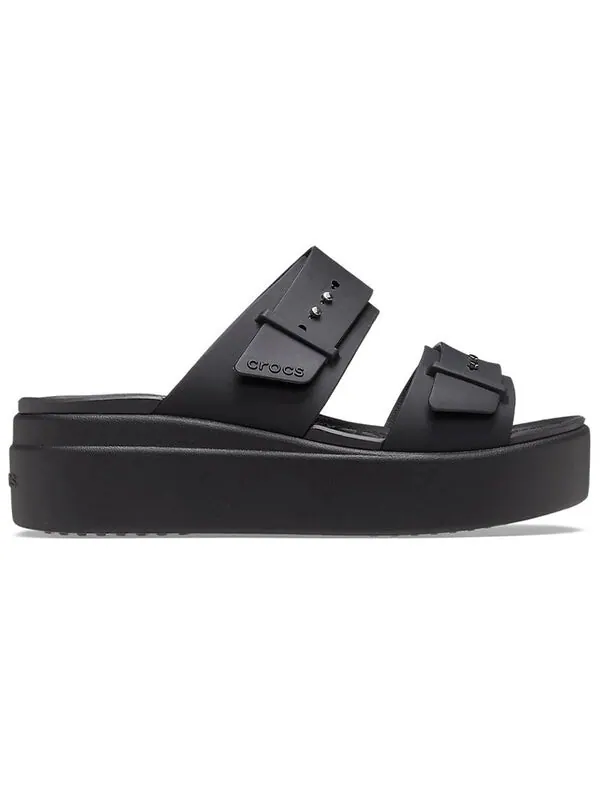 Сандалии brooklyn low sandals Crocs — изображение 3 из 4, черный