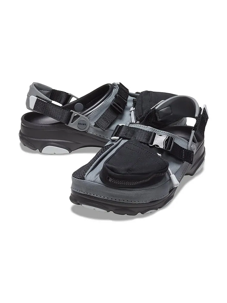 Сандалии Crocs BEAMS x Classic All-Terrain Outdoor Clog 'Black' — изображение 6 из 8, черный
