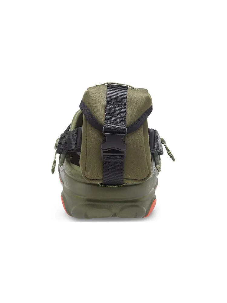 Сандалии Crocs BEAMS x Classic All-Terrain Military Clog 'Army Green' — изображение 6 из 7, зеленый