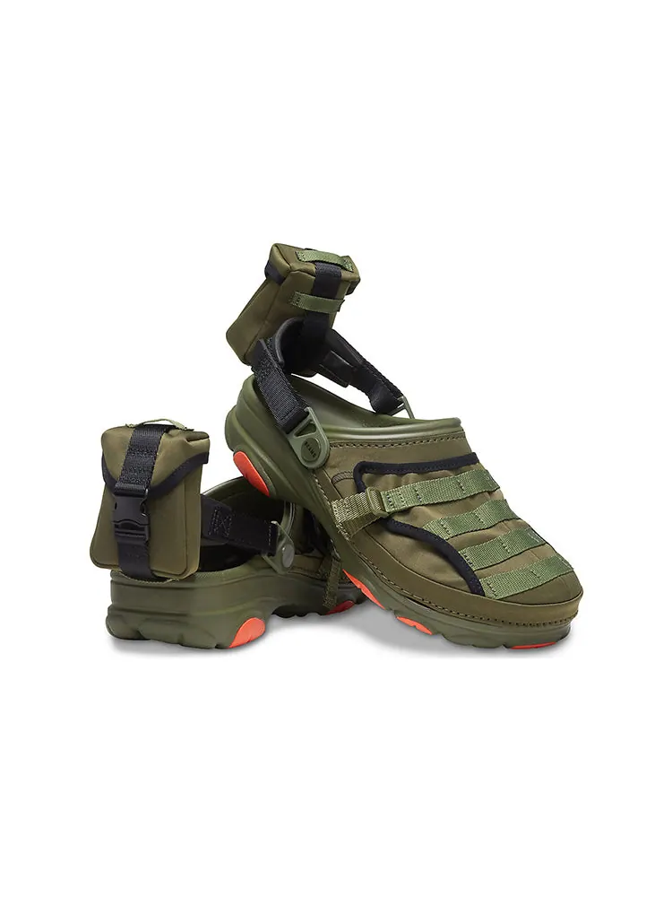 Сандалии Crocs BEAMS x Classic All-Terrain Military Clog 'Army Green' — изображение 7 из 7, зеленый