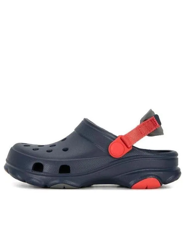Кроссовки all-terrain clogs 'navy red' Crocs — изображение 1 из 1, темно-синий/красный