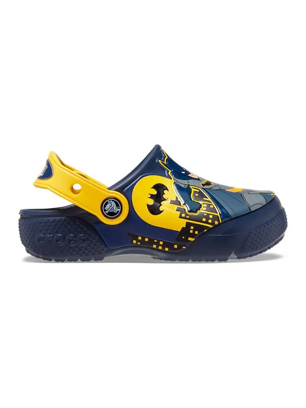 Кроссовки funlab clogs 'batman' Crocs — изображение 2 из 4, темно-синий/желтый