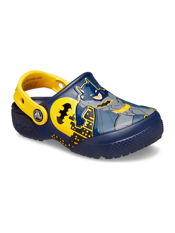 Кроссовки funlab clogs 'batman' Crocs — изображение 3 из 4, темно-синий/желтый