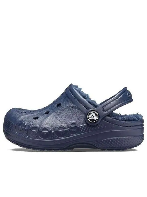 Сандалии classic baya lined clog 'navy' Crocs — изображение 1 из 4, синий