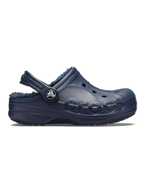 Сандалии classic baya lined clog 'navy' Crocs — изображение 2 из 4, синий