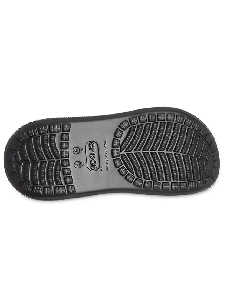 Сандалии Crocs Classic Crush Clog 'Black' — изображение 6 из 6, черный