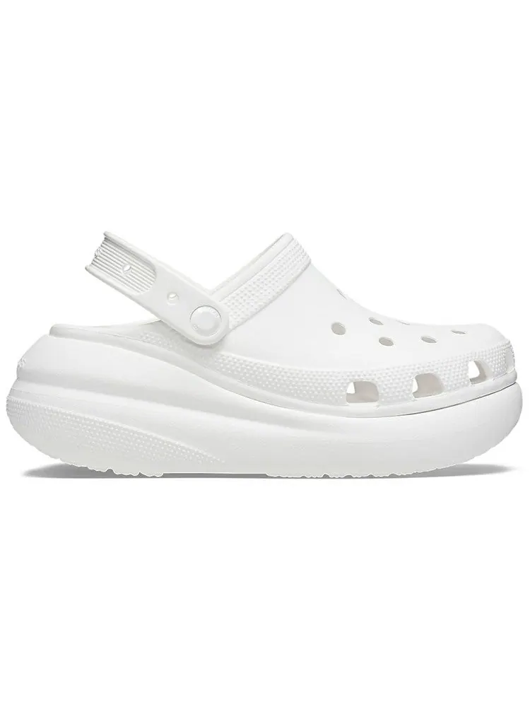 Сандалии Crocs Classic Crush clog 'White' — изображение 3 из 8, белый