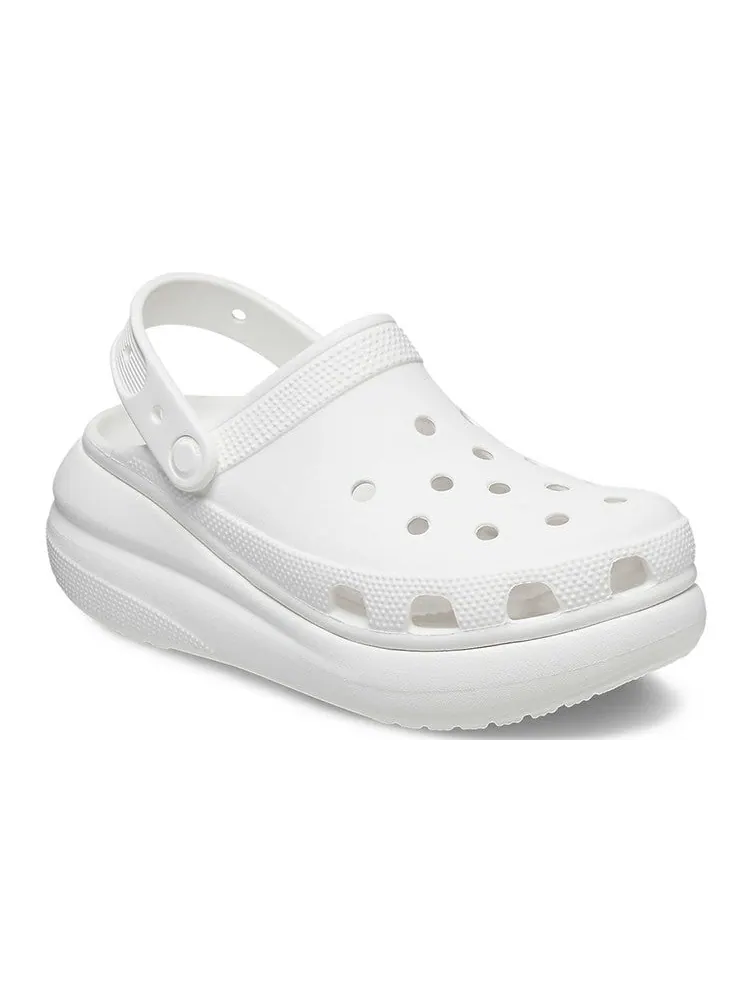 Сандалии Crocs Classic Crush clog 'White' — изображение 4 из 8, белый