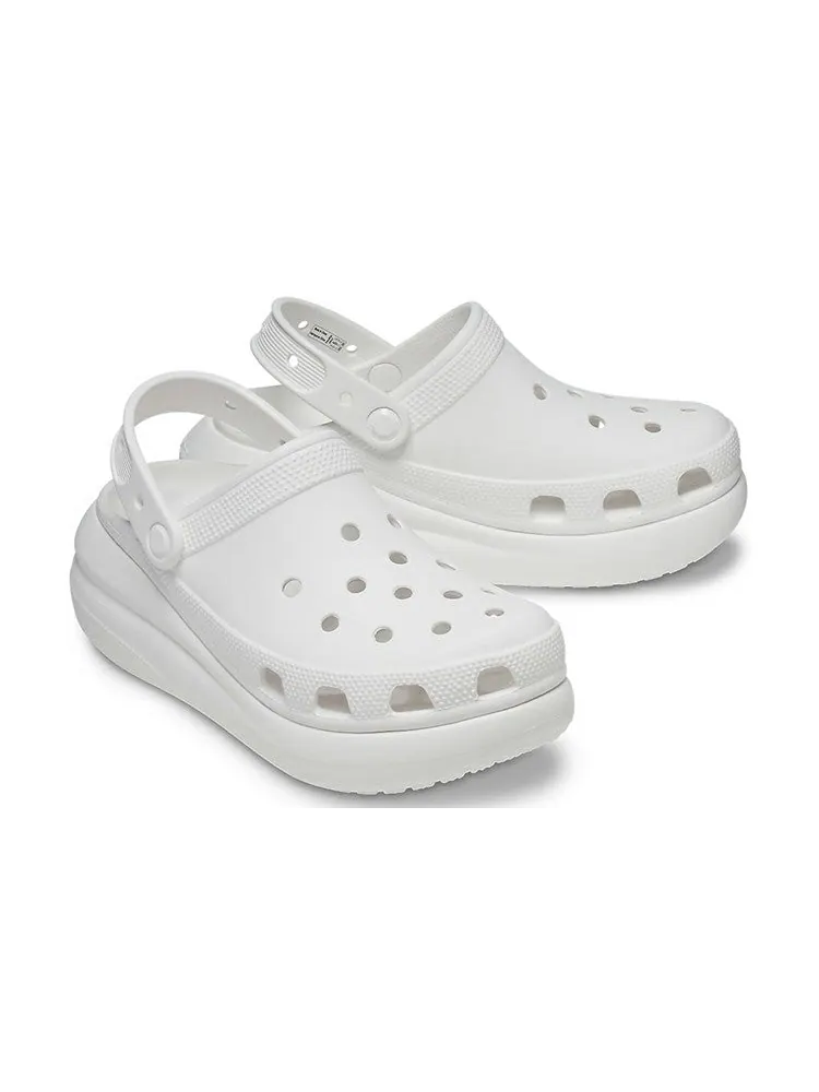 Сандалии Crocs Classic Crush clog 'White' — изображение 6 из 8, белый