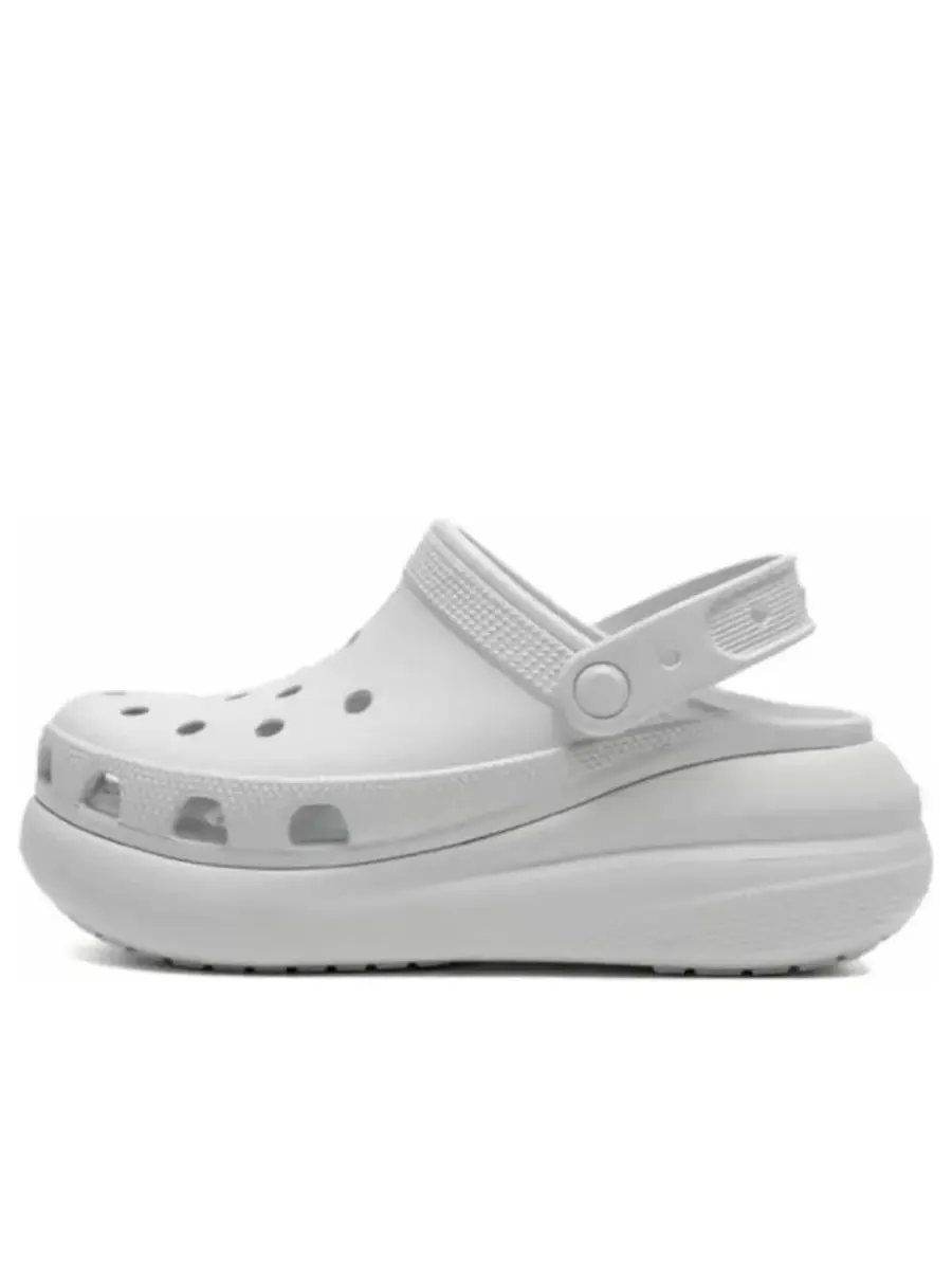 Сандалии Crocs Crush Clog 'Light Grey' — изображение 1 из 4, серый