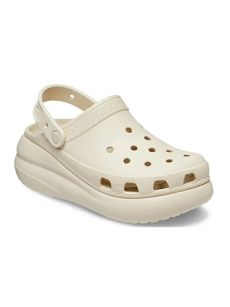 Сандалии Crocs Classic Crush Clog 'Bone' — изображение 4 из 8, белый
