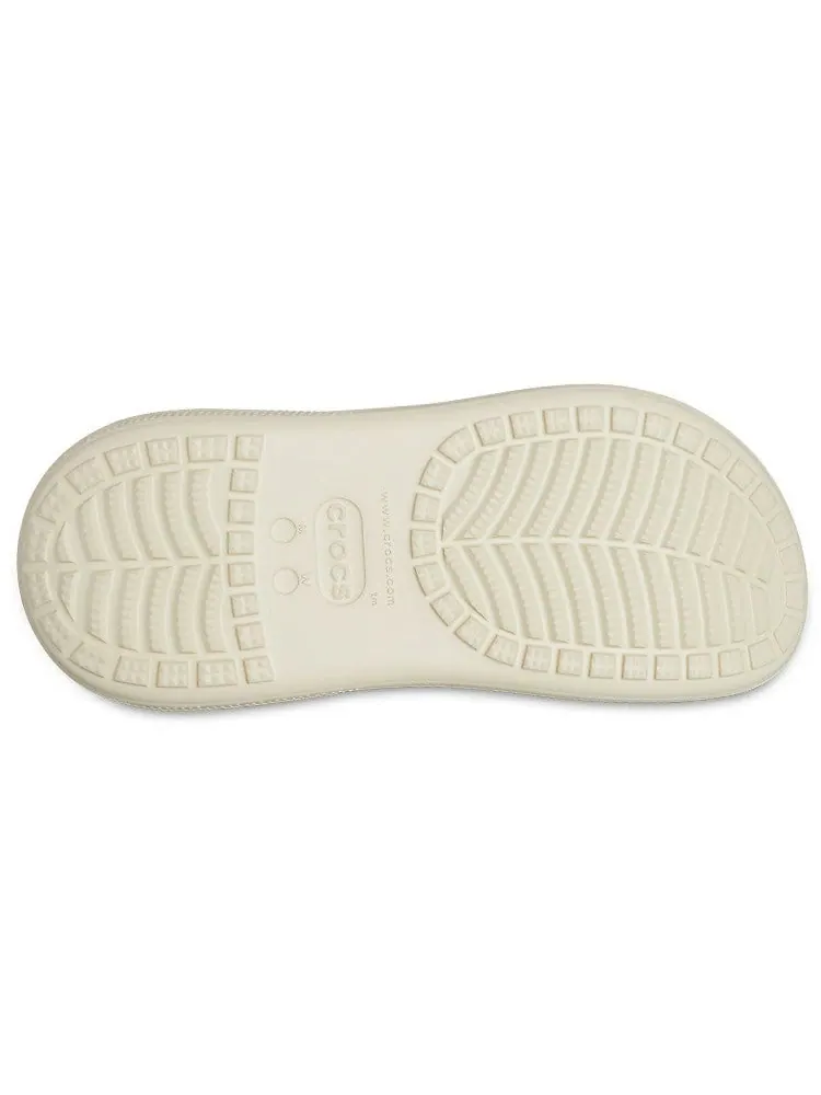 Сандалии Crocs Classic Crush Clog 'Bone' — изображение 8 из 8, белый