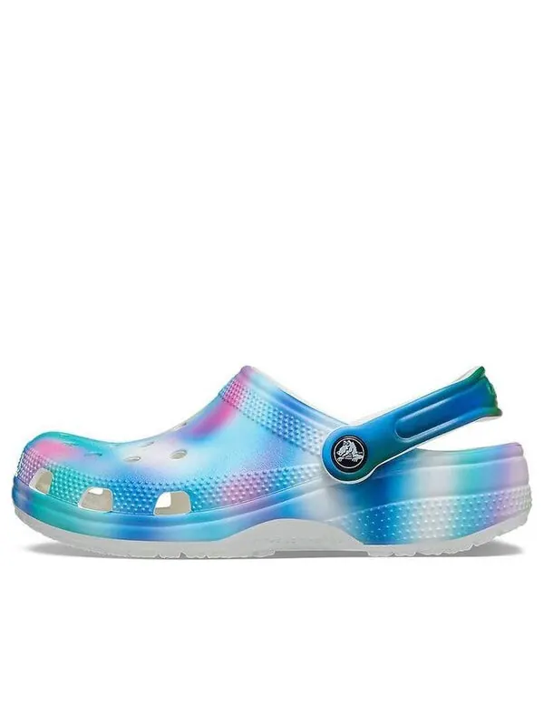Сандалии colorful beach multi-color white sandals Crocs — изображение 1 из 4, белый