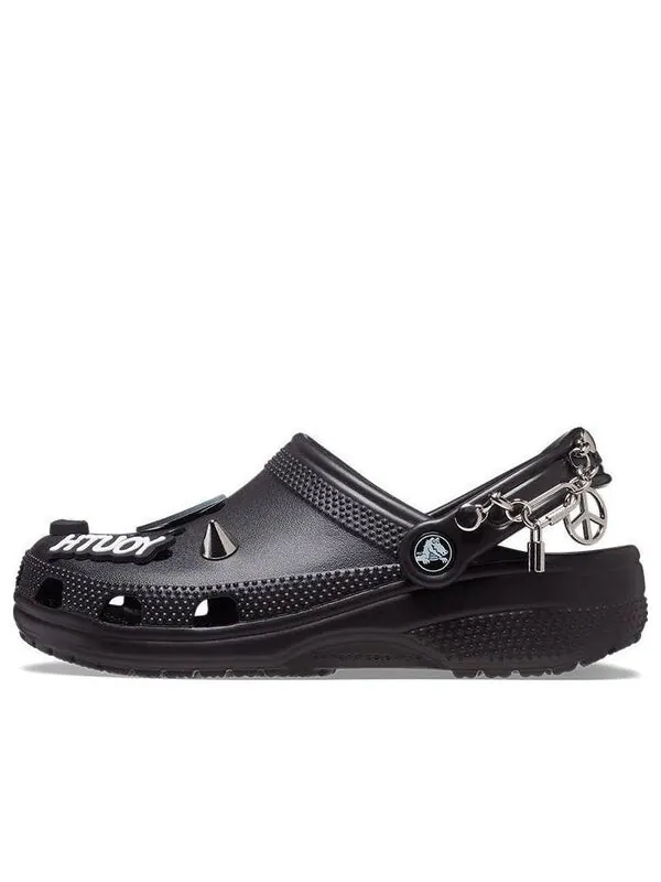 Сандалии classic feel the positivity casual black sandals Crocs — изображение 1 из 4, черный
