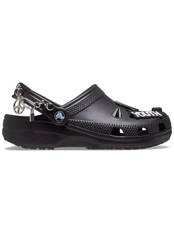 Сандалии classic feel the positivity casual black sandals Crocs — изображение 3 из 4, черный