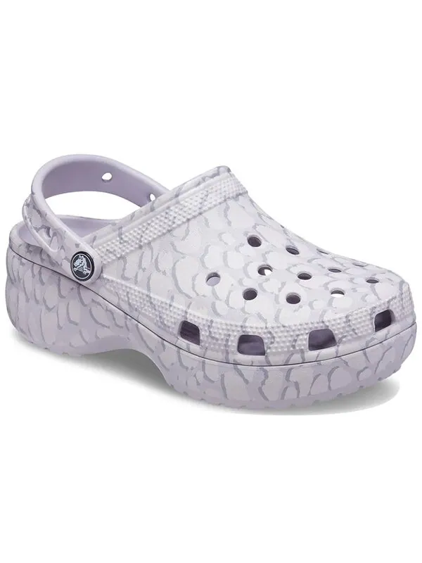 Сандалии classic platform 4 Crocs — изображение 3 из 4, фиолетовый